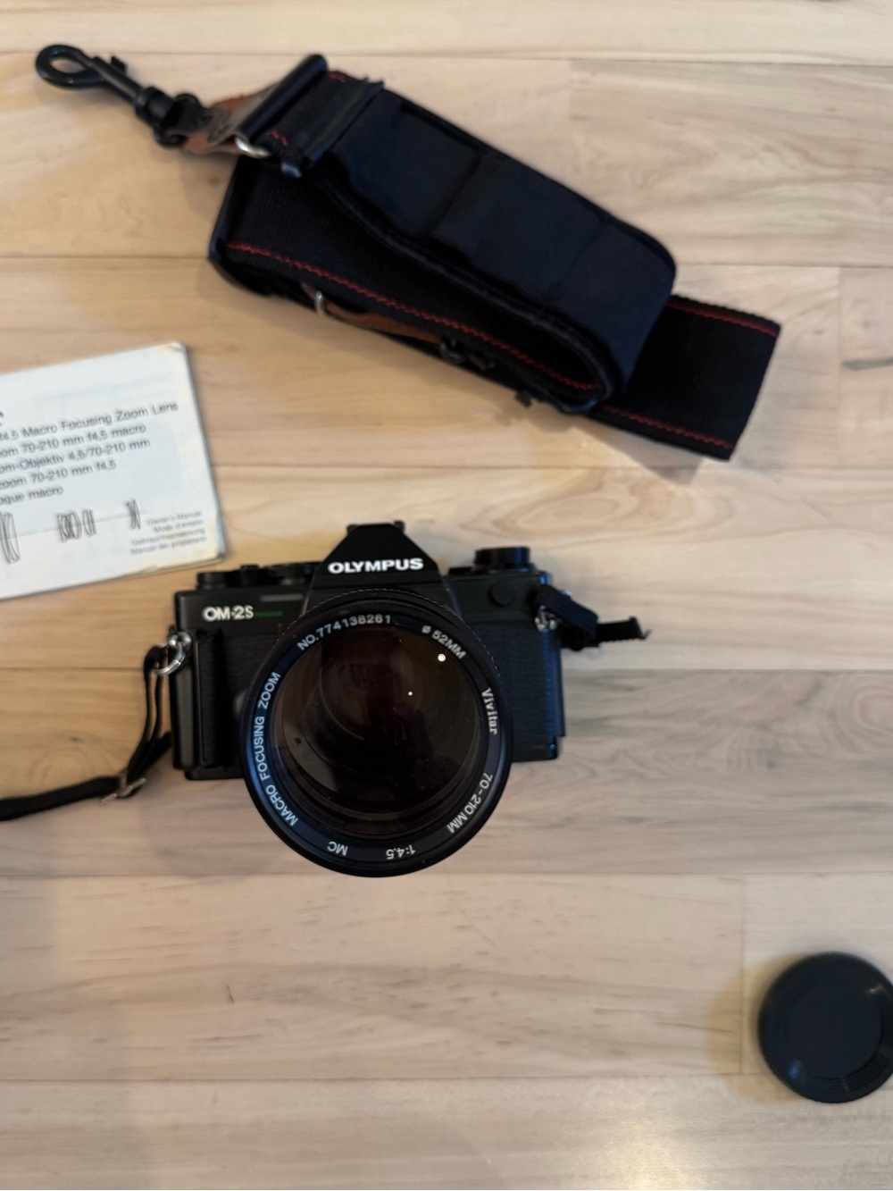 Olympus OM-2S 35mm Film Camera – Black